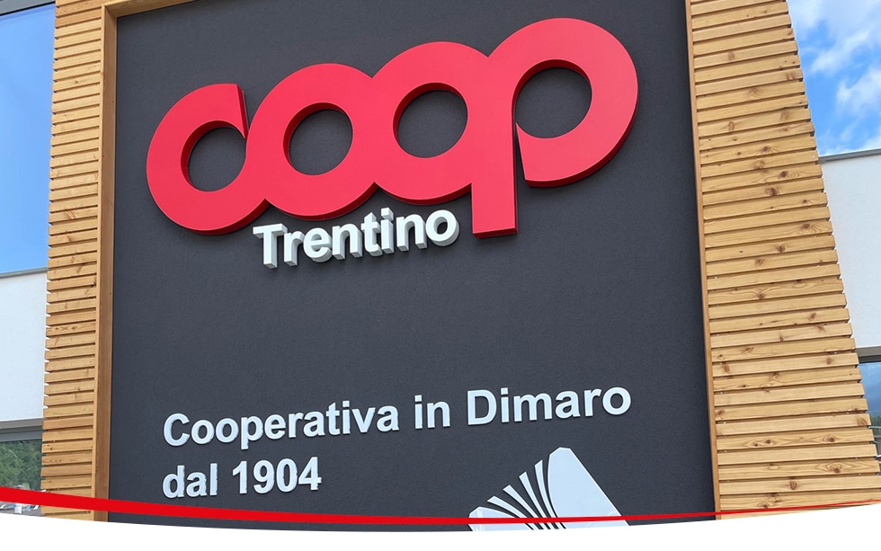 La Coop di Dimaro sceglie le etichette elettroniche Mima