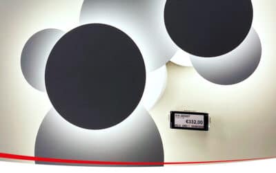 Etichette elettroniche Nebular: ExpoLuce si affida a Mima